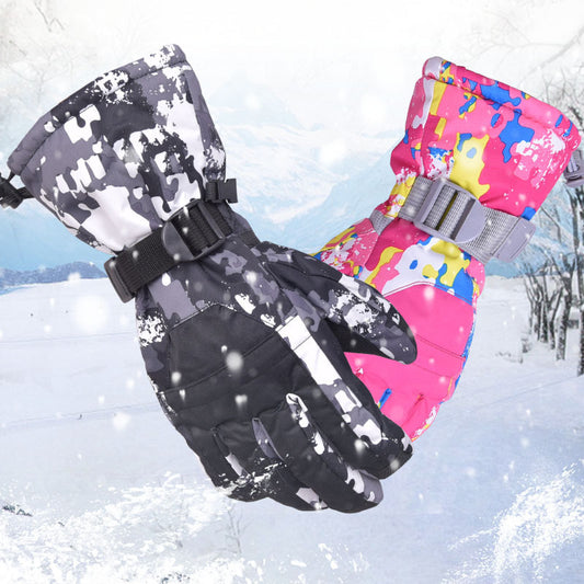 Ski Gloves – windproof, warm insulation