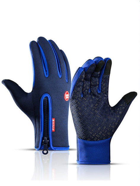 Motorcycle Riding Gloves – waterproof, soft fleece lining