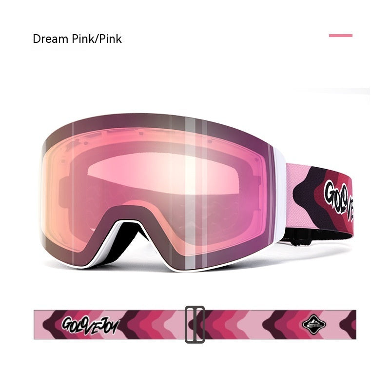Ski Goggles – double-layer protection, magnetic design