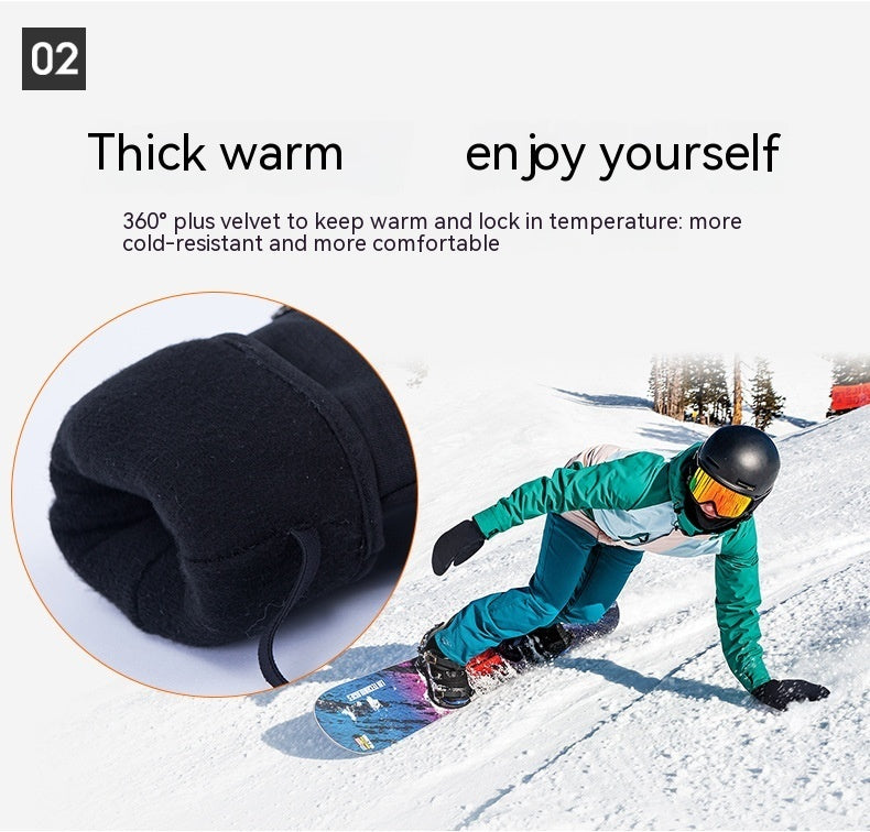 Ski Gloves – waterproof, warm insulation