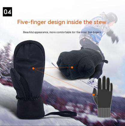 Ski Gloves – waterproof, warm insulation