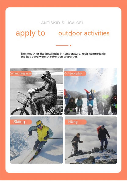 Ski Gloves – warm insulation, velvet lining