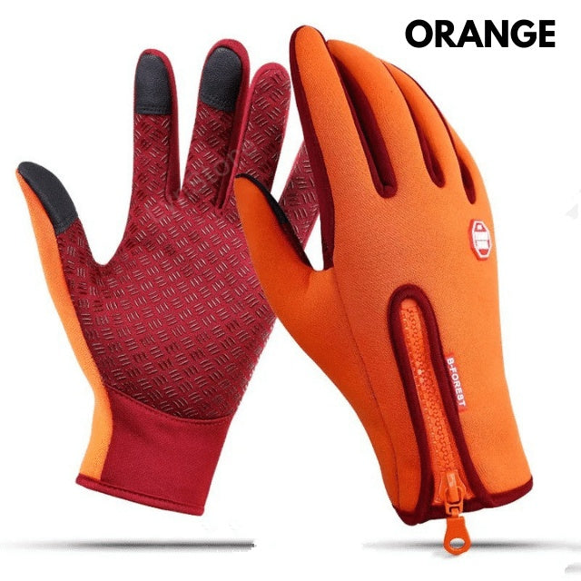 Motorcycle Riding Gloves – waterproof, soft fleece lining