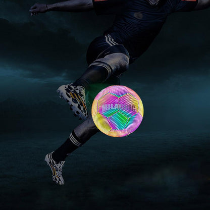Sports Ball – reflective safety details, glow-in-the-dark effect