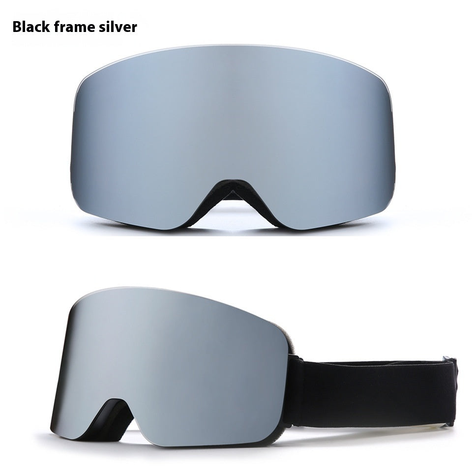 Ski Goggles – anti-fog lens, double-layer protection