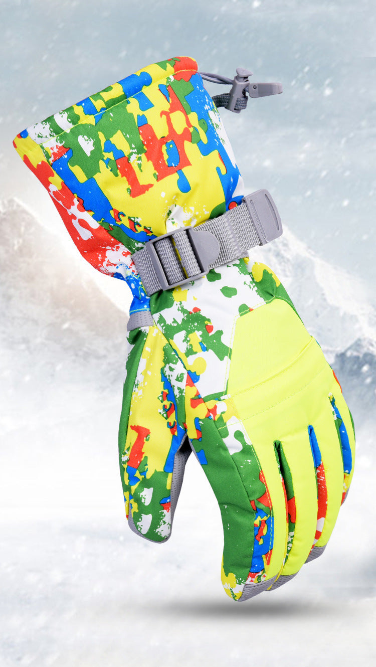 Ski Gloves – windproof, warm insulation