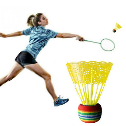 Colorful plastic badminton Rainbow Ball