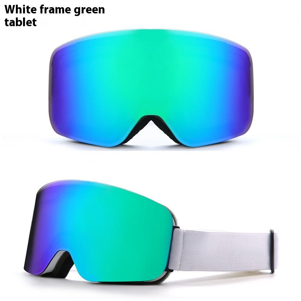 Ski Goggles – anti-fog lens, double-layer protection