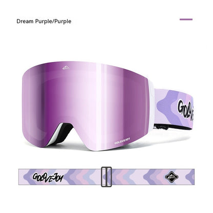 Ski Goggles – double-layer protection, magnetic design