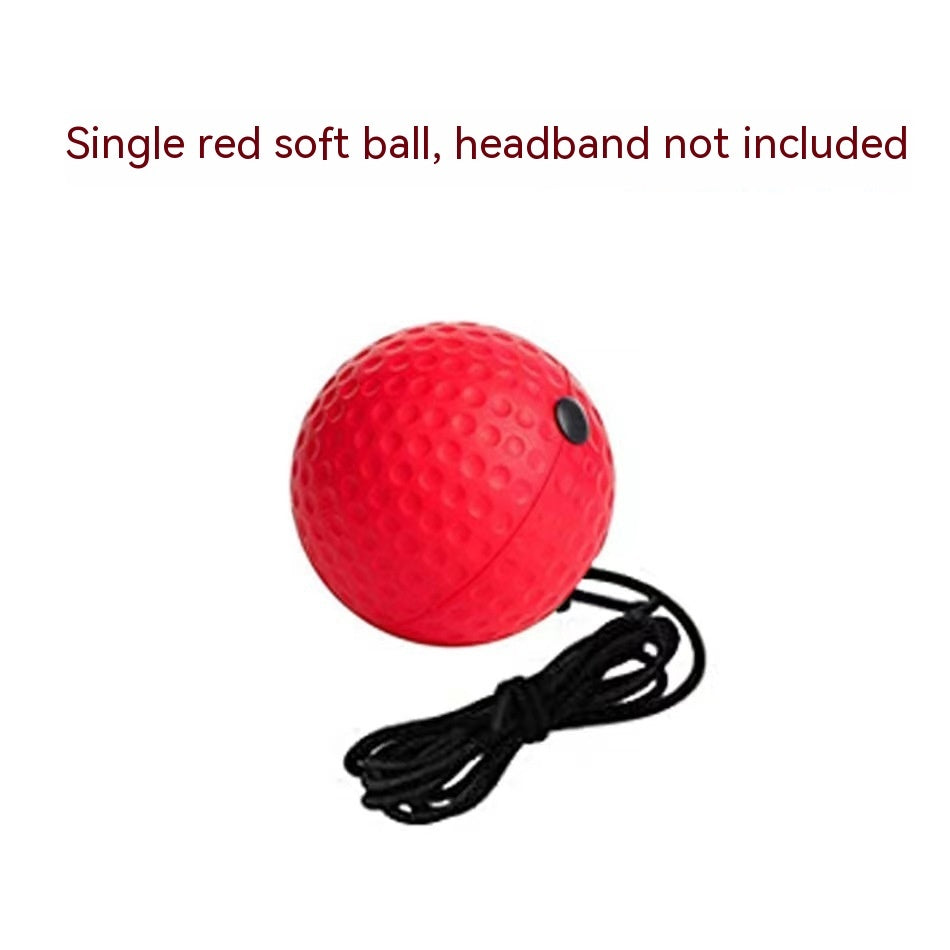 Head-mounted Boxing Reaction Training Fitness Entertainment Decompression Vent Ball Magic