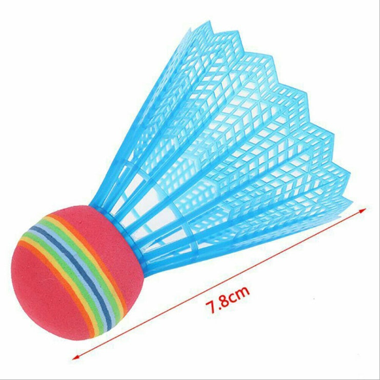 Colorful plastic badminton Rainbow Ball