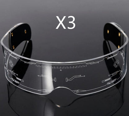 Sports Goggles – glow-in-the-dark effect