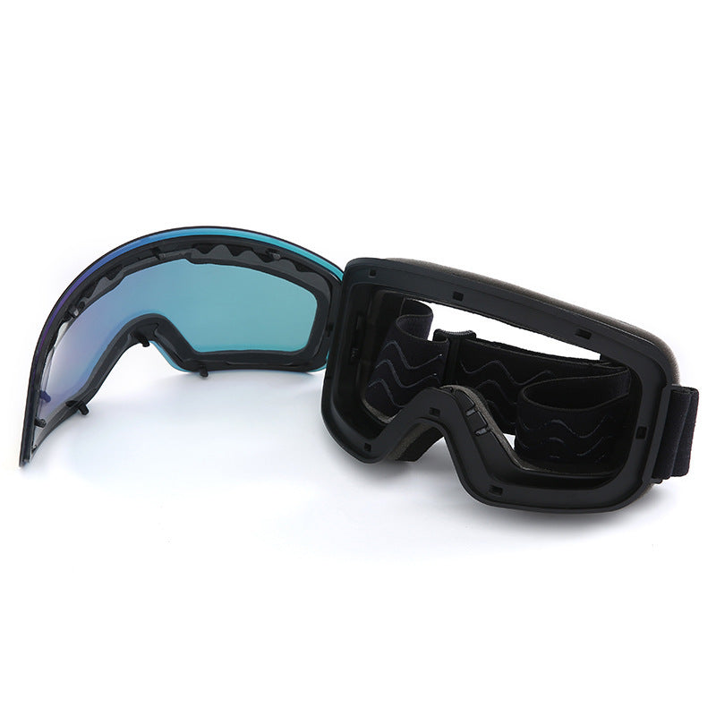 Ski Goggles – anti-fog lens, double-layer protection