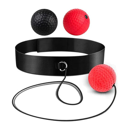 Head-mounted Boxing Reaction Training Fitness Entertainment Decompression Vent Ball Magic