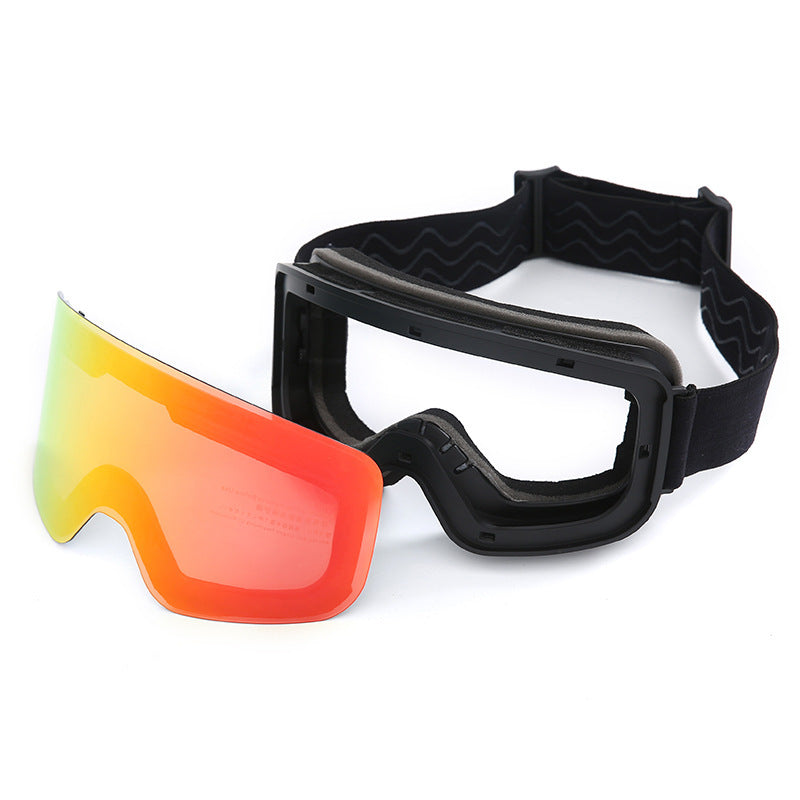 Ski Goggles – anti-fog lens, double-layer protection