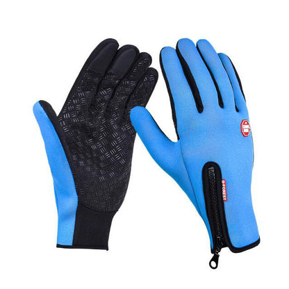 Motorcycle Riding Gloves – waterproof, soft fleece lining