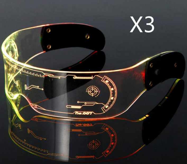 Sports Goggles – glow-in-the-dark effect