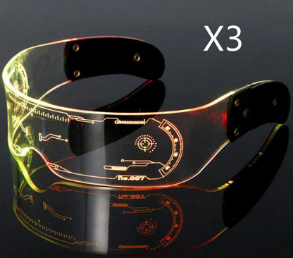 Sports Goggles – glow-in-the-dark effect